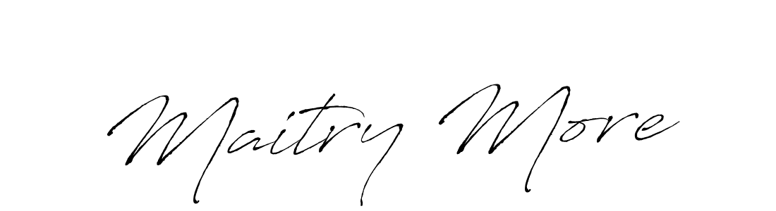 This is the best signature style for the Maitry More name. Also you like these signature font (Antro_Vectra). Mix name signature. Maitry More signature style 6 images and pictures png