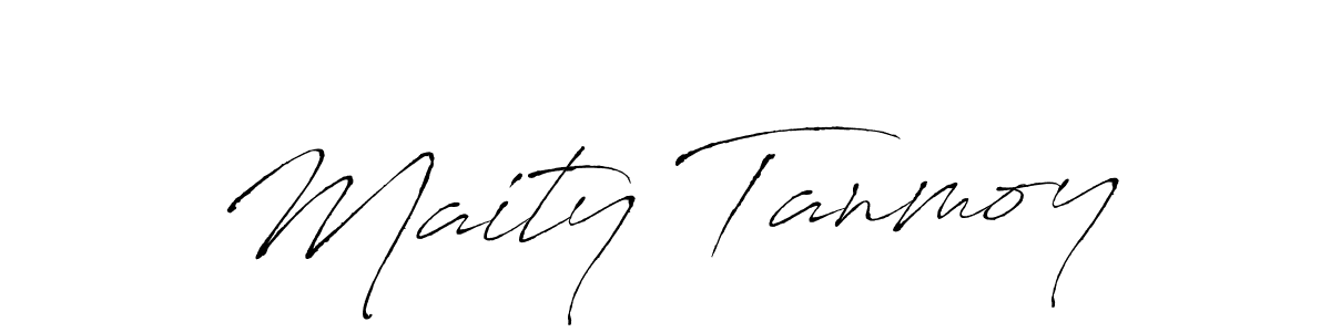 Design your own signature with our free online signature maker. With this signature software, you can create a handwritten (Antro_Vectra) signature for name Maity Tanmoy. Maity Tanmoy signature style 6 images and pictures png