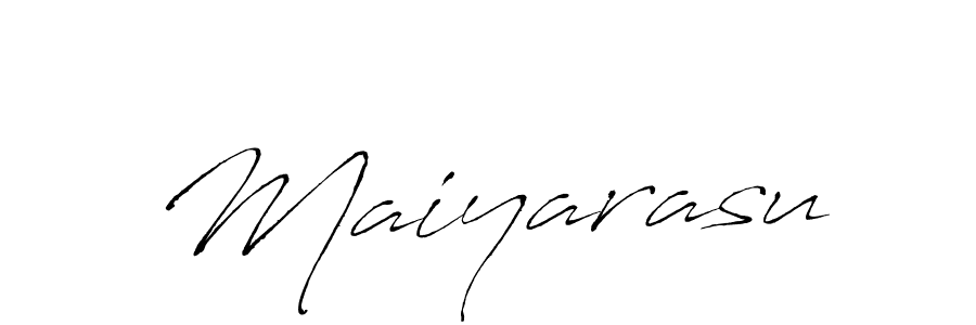 How to make Maiyarasu signature? Antro_Vectra is a professional autograph style. Create handwritten signature for Maiyarasu name. Maiyarasu signature style 6 images and pictures png