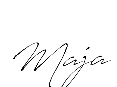 How to make Maja signature? Antro_Vectra is a professional autograph style. Create handwritten signature for Maja name. Maja signature style 6 images and pictures png