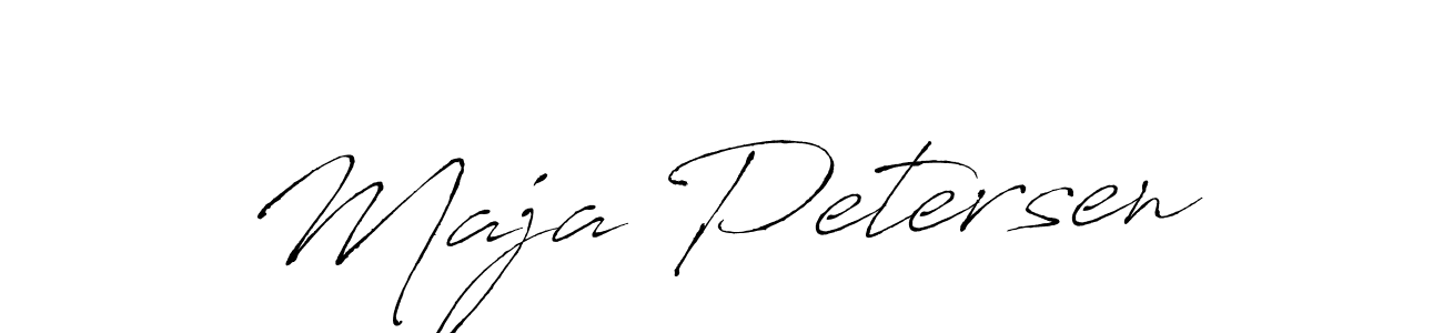 The best way (Antro_Vectra) to make a short signature is to pick only two or three words in your name. The name Maja Petersen include a total of six letters. For converting this name. Maja Petersen signature style 6 images and pictures png