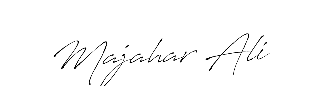 How to make Majahar Ali signature? Antro_Vectra is a professional autograph style. Create handwritten signature for Majahar Ali name. Majahar Ali signature style 6 images and pictures png