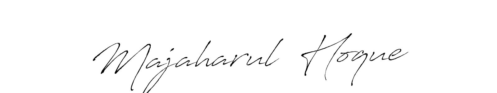 Design your own signature with our free online signature maker. With this signature software, you can create a handwritten (Antro_Vectra) signature for name Majaharul  Hoque. Majaharul  Hoque signature style 6 images and pictures png