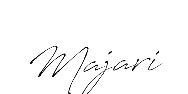 You should practise on your own different ways (Antro_Vectra) to write your name (Majari) in signature. don't let someone else do it for you. Majari signature style 6 images and pictures png