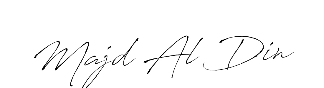 Majd Al Din stylish signature style. Best Handwritten Sign (Antro_Vectra) for my name. Handwritten Signature Collection Ideas for my name Majd Al Din. Majd Al Din signature style 6 images and pictures png