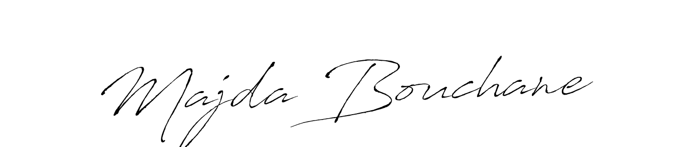 Also You can easily find your signature by using the search form. We will create Majda Bouchane name handwritten signature images for you free of cost using Antro_Vectra sign style. Majda Bouchane signature style 6 images and pictures png