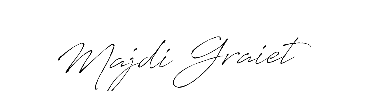 Make a beautiful signature design for name Majdi Graiet. Use this online signature maker to create a handwritten signature for free. Majdi Graiet signature style 6 images and pictures png