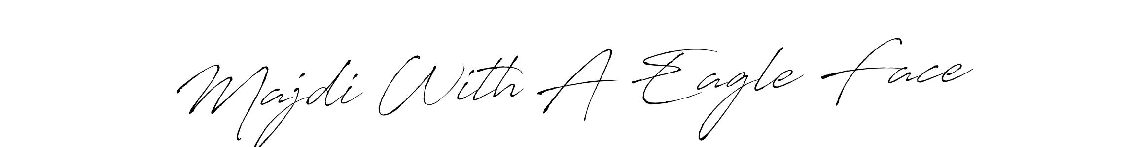 if you are searching for the best signature style for your name Majdi With A Eagle Face. so please give up your signature search. here we have designed multiple signature styles  using Antro_Vectra. Majdi With A Eagle Face signature style 6 images and pictures png