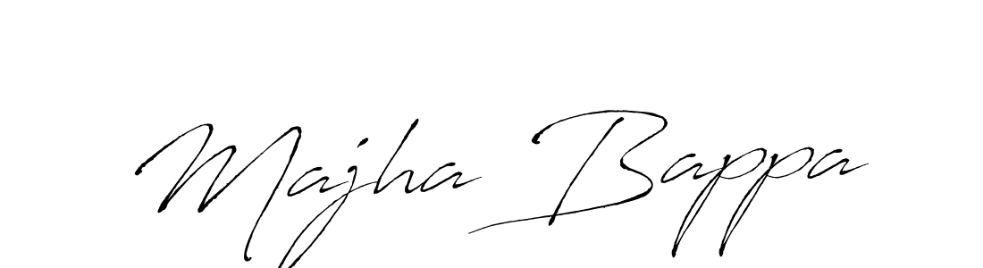 Majha Bappa stylish signature style. Best Handwritten Sign (Antro_Vectra) for my name. Handwritten Signature Collection Ideas for my name Majha Bappa. Majha Bappa signature style 6 images and pictures png
