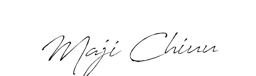 This is the best signature style for the Maji Chiuu name. Also you like these signature font (Antro_Vectra). Mix name signature. Maji Chiuu signature style 6 images and pictures png