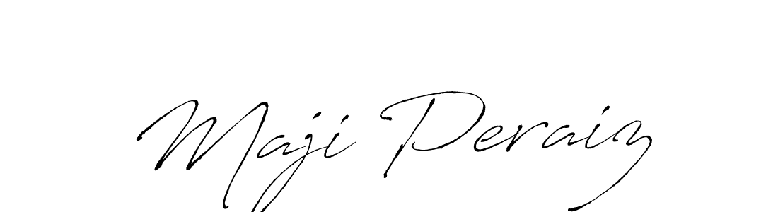 How to make Maji Peraiz signature? Antro_Vectra is a professional autograph style. Create handwritten signature for Maji Peraiz name. Maji Peraiz signature style 6 images and pictures png