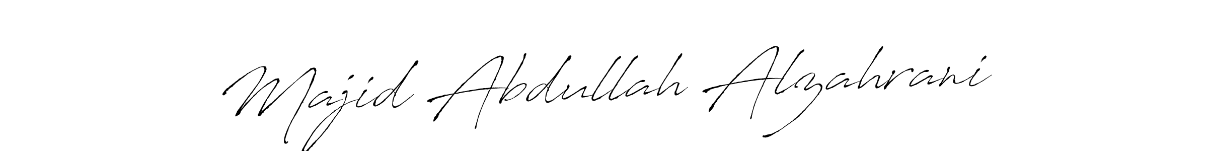 Use a signature maker to create a handwritten signature online. With this signature software, you can design (Antro_Vectra) your own signature for name Majid Abdullah Alzahrani. Majid Abdullah Alzahrani signature style 6 images and pictures png