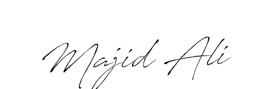 Design your own signature with our free online signature maker. With this signature software, you can create a handwritten (Antro_Vectra) signature for name Majid Ali. Majid Ali signature style 6 images and pictures png