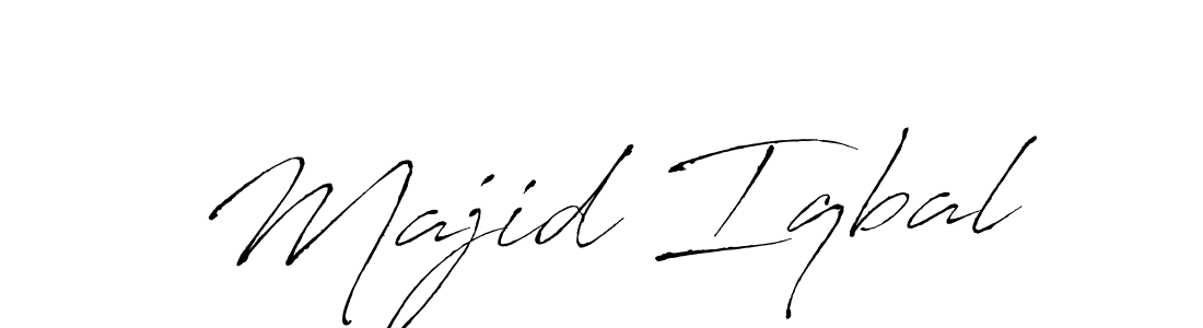 How to make Majid Iqbal signature? Antro_Vectra is a professional autograph style. Create handwritten signature for Majid Iqbal name. Majid Iqbal signature style 6 images and pictures png