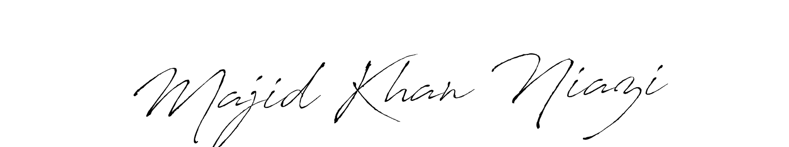 You should practise on your own different ways (Antro_Vectra) to write your name (Majid Khan Niazi) in signature. don't let someone else do it for you. Majid Khan Niazi signature style 6 images and pictures png