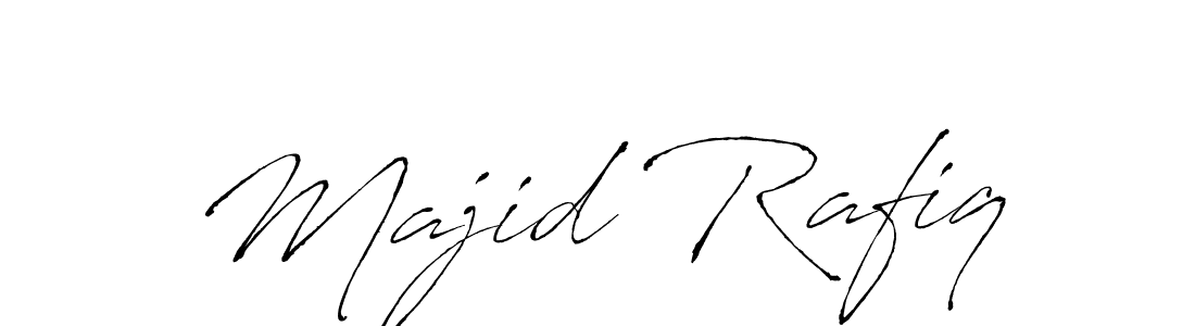 Majid Rafiq stylish signature style. Best Handwritten Sign (Antro_Vectra) for my name. Handwritten Signature Collection Ideas for my name Majid Rafiq. Majid Rafiq signature style 6 images and pictures png