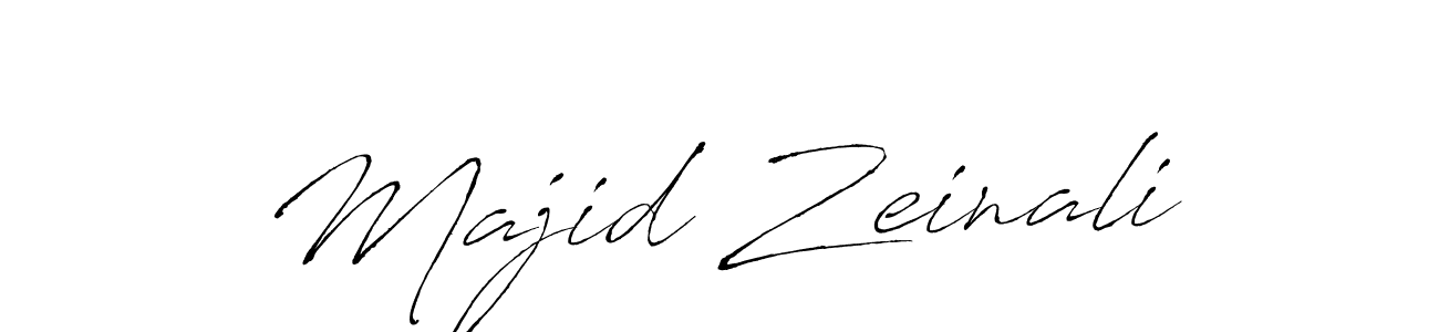 Make a beautiful signature design for name Majid Zeinali. With this signature (Antro_Vectra) style, you can create a handwritten signature for free. Majid Zeinali signature style 6 images and pictures png