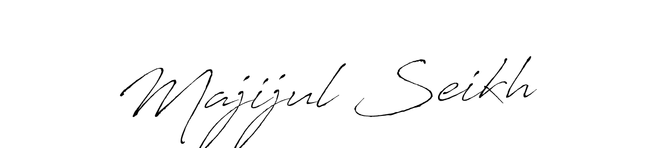 Make a beautiful signature design for name Majijul Seikh. Use this online signature maker to create a handwritten signature for free. Majijul Seikh signature style 6 images and pictures png