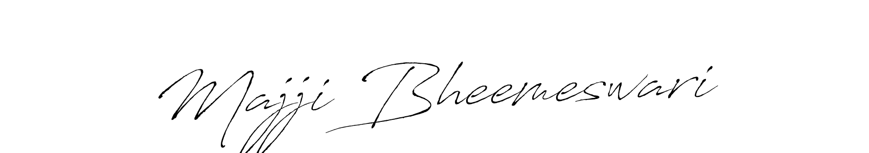 The best way (Antro_Vectra) to make a short signature is to pick only two or three words in your name. The name Majji Bheemeswari include a total of six letters. For converting this name. Majji Bheemeswari signature style 6 images and pictures png