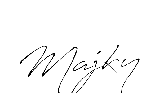 Also You can easily find your signature by using the search form. We will create Majky name handwritten signature images for you free of cost using Antro_Vectra sign style. Majky signature style 6 images and pictures png