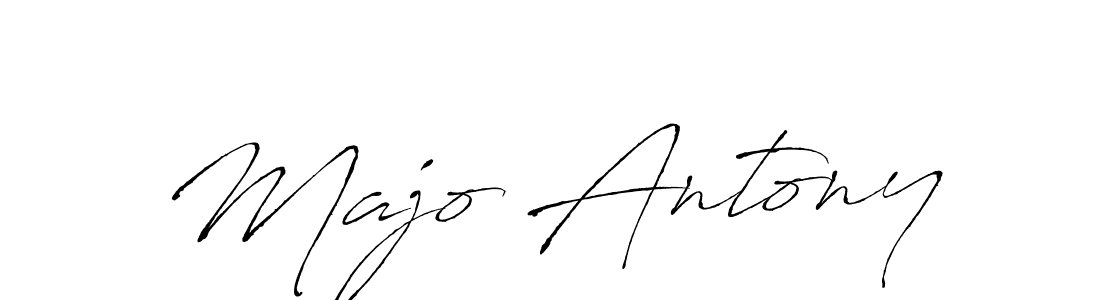 Make a beautiful signature design for name Majo Antony. Use this online signature maker to create a handwritten signature for free. Majo Antony signature style 6 images and pictures png