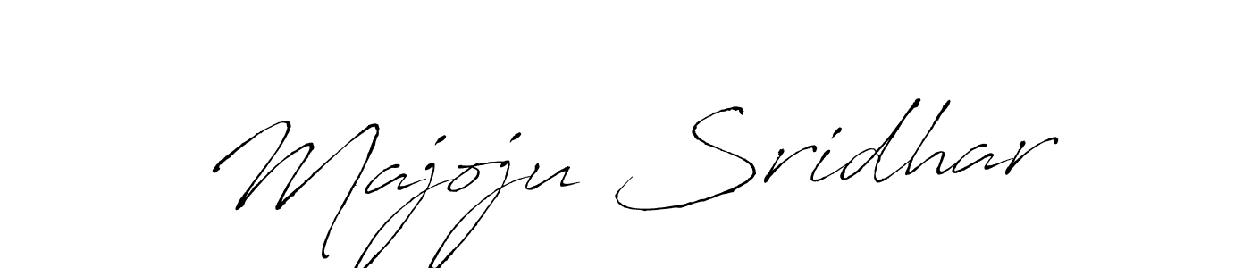 Also You can easily find your signature by using the search form. We will create Majoju Sridhar name handwritten signature images for you free of cost using Antro_Vectra sign style. Majoju Sridhar signature style 6 images and pictures png