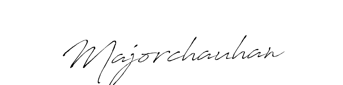 Antro_Vectra is a professional signature style that is perfect for those who want to add a touch of class to their signature. It is also a great choice for those who want to make their signature more unique. Get Majorchauhan name to fancy signature for free. Majorchauhan signature style 6 images and pictures png