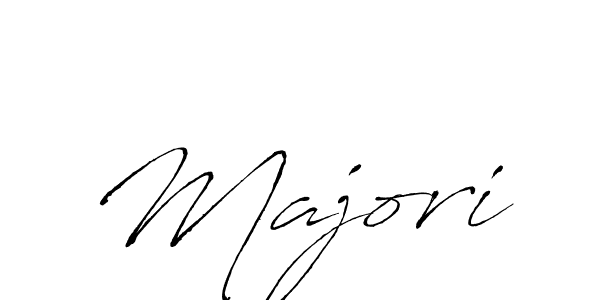 Create a beautiful signature design for name Majori. With this signature (Antro_Vectra) fonts, you can make a handwritten signature for free. Majori signature style 6 images and pictures png