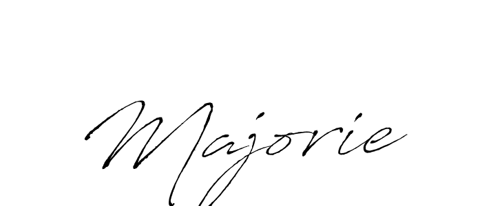 Create a beautiful signature design for name Majorie. With this signature (Antro_Vectra) fonts, you can make a handwritten signature for free. Majorie signature style 6 images and pictures png