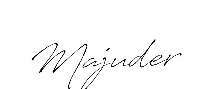 Antro_Vectra is a professional signature style that is perfect for those who want to add a touch of class to their signature. It is also a great choice for those who want to make their signature more unique. Get Majuder name to fancy signature for free. Majuder signature style 6 images and pictures png