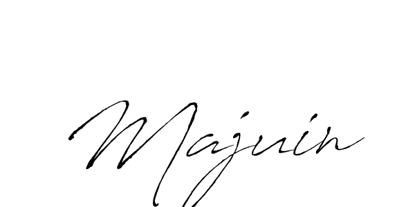 Majuin stylish signature style. Best Handwritten Sign (Antro_Vectra) for my name. Handwritten Signature Collection Ideas for my name Majuin. Majuin signature style 6 images and pictures png