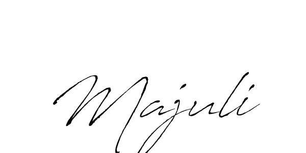 Antro_Vectra is a professional signature style that is perfect for those who want to add a touch of class to their signature. It is also a great choice for those who want to make their signature more unique. Get Majuli name to fancy signature for free. Majuli signature style 6 images and pictures png