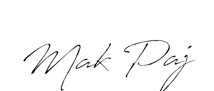You should practise on your own different ways (Antro_Vectra) to write your name (Mak Paj) in signature. don't let someone else do it for you. Mak Paj signature style 6 images and pictures png