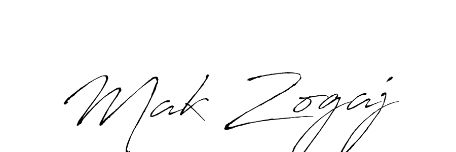 Antro_Vectra is a professional signature style that is perfect for those who want to add a touch of class to their signature. It is also a great choice for those who want to make their signature more unique. Get Mak Zogaj name to fancy signature for free. Mak Zogaj signature style 6 images and pictures png