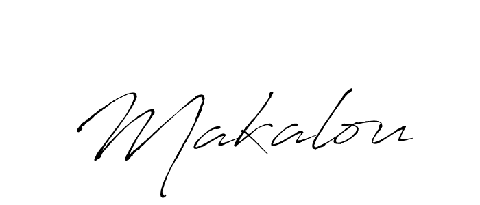 How to Draw Makalou signature style? Antro_Vectra is a latest design signature styles for name Makalou. Makalou signature style 6 images and pictures png