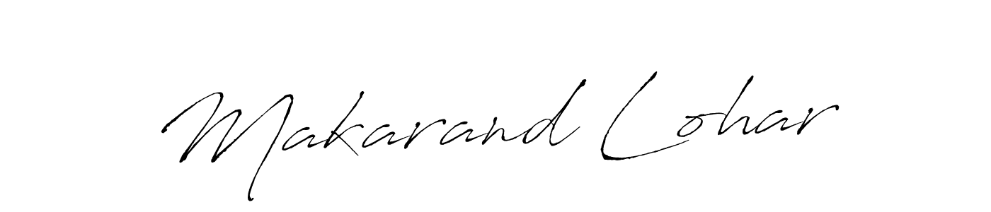 Also You can easily find your signature by using the search form. We will create Makarand Lohar name handwritten signature images for you free of cost using Antro_Vectra sign style. Makarand Lohar signature style 6 images and pictures png