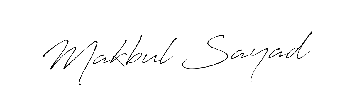 You should practise on your own different ways (Antro_Vectra) to write your name (Makbul Sayad) in signature. don't let someone else do it for you. Makbul Sayad signature style 6 images and pictures png