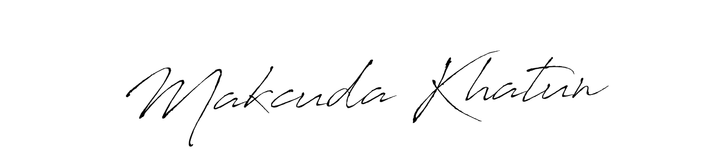 Make a beautiful signature design for name Makcuda Khatun. Use this online signature maker to create a handwritten signature for free. Makcuda Khatun signature style 6 images and pictures png