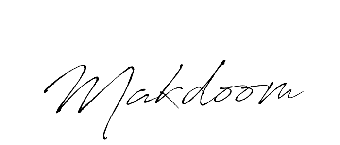 You should practise on your own different ways (Antro_Vectra) to write your name (Makdoom) in signature. don't let someone else do it for you. Makdoom signature style 6 images and pictures png