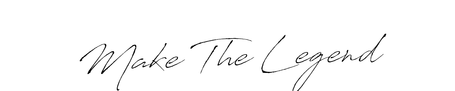 Design your own signature with our free online signature maker. With this signature software, you can create a handwritten (Antro_Vectra) signature for name Make The Legend. Make The Legend signature style 6 images and pictures png