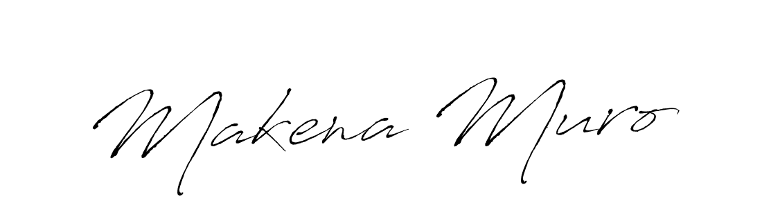 It looks lik you need a new signature style for name Makena Muro. Design unique handwritten (Antro_Vectra) signature with our free signature maker in just a few clicks. Makena Muro signature style 6 images and pictures png