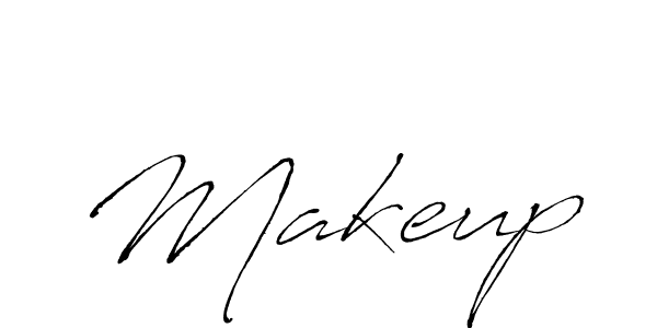 Make a beautiful signature design for name Makeup. With this signature (Antro_Vectra) style, you can create a handwritten signature for free. Makeup signature style 6 images and pictures png