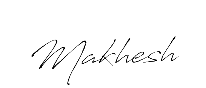 Use a signature maker to create a handwritten signature online. With this signature software, you can design (Antro_Vectra) your own signature for name Makhesh. Makhesh signature style 6 images and pictures png