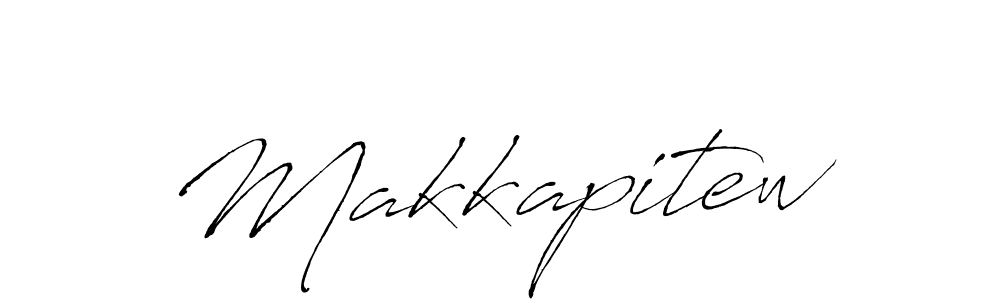 Use a signature maker to create a handwritten signature online. With this signature software, you can design (Antro_Vectra) your own signature for name Makkapitew. Makkapitew signature style 6 images and pictures png