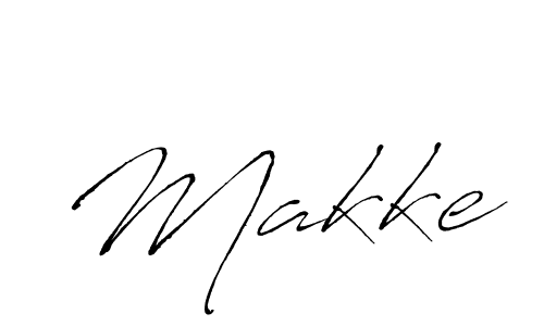 How to make Makke name signature. Use Antro_Vectra style for creating short signs online. This is the latest handwritten sign. Makke signature style 6 images and pictures png
