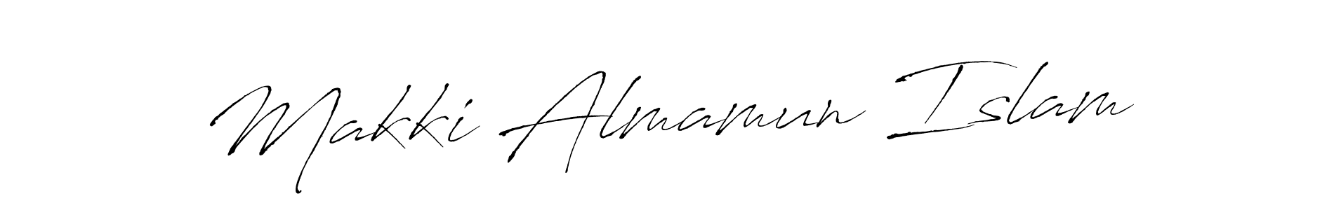 Make a beautiful signature design for name Makki Almamun Islam. Use this online signature maker to create a handwritten signature for free. Makki Almamun Islam signature style 6 images and pictures png