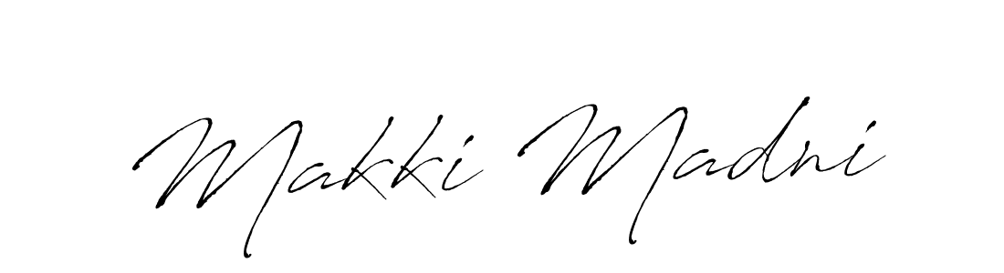 The best way (Antro_Vectra) to make a short signature is to pick only two or three words in your name. The name Makki Madni include a total of six letters. For converting this name. Makki Madni signature style 6 images and pictures png