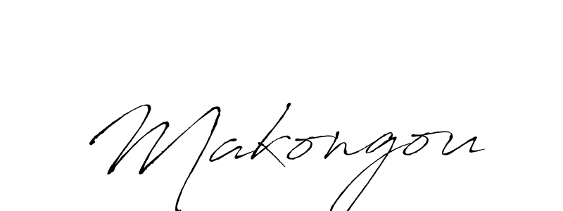 How to make Makongou name signature. Use Antro_Vectra style for creating short signs online. This is the latest handwritten sign. Makongou signature style 6 images and pictures png