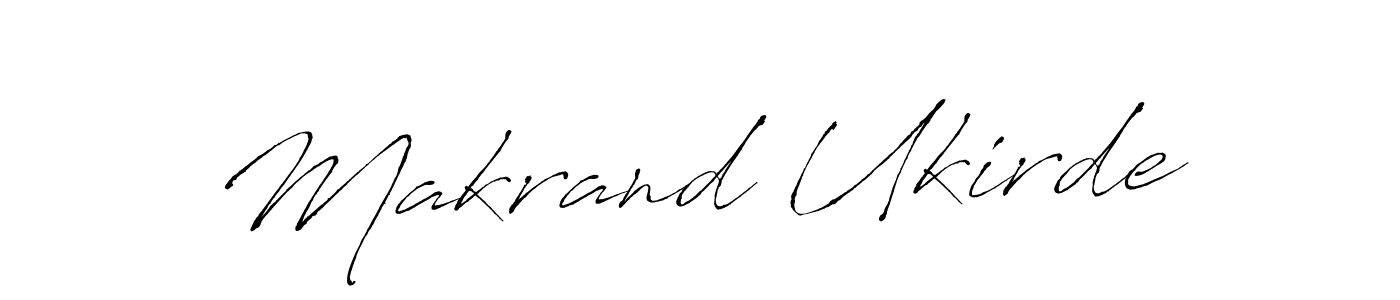 It looks lik you need a new signature style for name Makrand Ukirde. Design unique handwritten (Antro_Vectra) signature with our free signature maker in just a few clicks. Makrand Ukirde signature style 6 images and pictures png