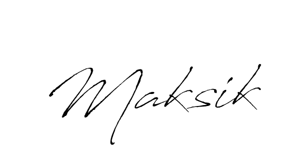 You should practise on your own different ways (Antro_Vectra) to write your name (Maksik) in signature. don't let someone else do it for you. Maksik signature style 6 images and pictures png